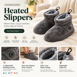 AVERRO Heated Slippers - ONE SIZE